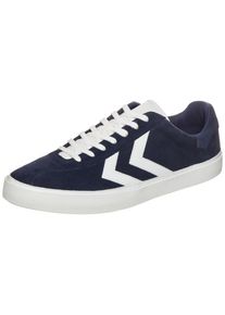 Hummel, Herren Sneaker 'Diamant Suede', Blau / Wei&szlig;