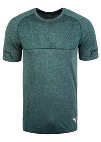 Puma, Herren Trainingsshirt 'Evoknit Seamless', Tanne
