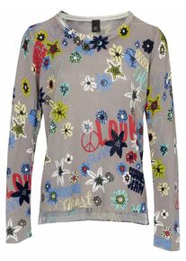 Heine, Damen Pullover, Grau / Mischfarben