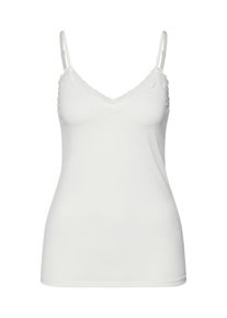 Pieces, Damen Top, Wei&szlig;
