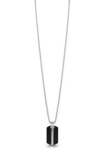 Guess, Herren Kette 'MAN IDENTITY, UMN28002', Schwarz / Silber