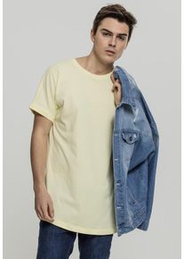 Urban Classics, Herren Long Shaped Turnup Tee,
