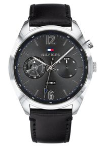 Tommy Hilfiger, Herren Uhr 'Deacan 1791548', Schwarz