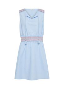 Tom Tailor Denim, Damen Minikleid, Hellblau