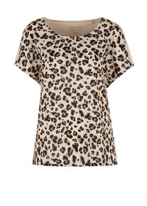 s.Oliver RED LABEL, Damen T-Shirt, Beige / Braun