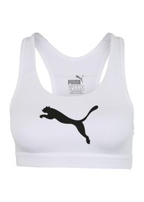 Puma, Damen Sport-BH '4Keeps M', Schwarz / Weiß
