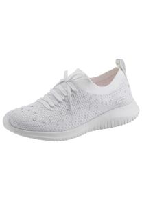 Skechers, Damen Sneaker 'Ultra-Flex - Strolling Out', Weiß