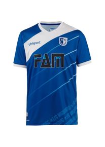 Uhlsport, Herren Fu&szlig;balltrikot 'FC Magdeburg 18/19 Heim', Blau / Wei&szlig;