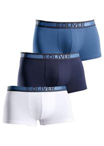 s.Oliver RED LABEL, Herren Boxer, s.Oliver (3 Stck.), Weiß