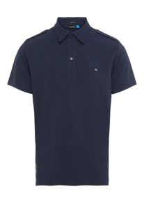 J. Lindeberg J.Lindeberg, Herren 'Cliff reg JL Pique' Poloshirt, Navy / Wei&szlig;