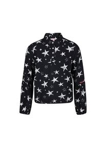 WE Fashion, Mädchen Bluse 'Gianni', Schwarz / Weiß