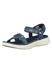Skechers, Damen Sandalen, Navy / Weiß