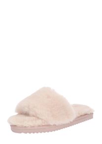 flip*flop, Damen Slipper 'slide fur', Puder
