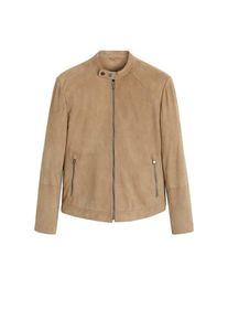 Mango Man, Herren Jacke 'He Gyda', Hellbraun