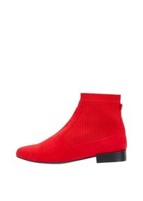 Bianco, Damen Chelsea Boots 'Anne', Hellrot / Schwarzmeliert