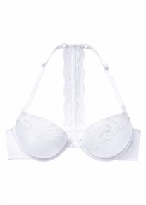 Buffalo, Damen Push-up-BH mit tollem Rücken, Weiß