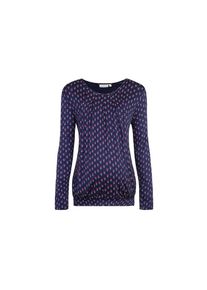 JoJo Maman B&eacute;b&eacute; JoJo Maman B&eacute;b&eacute;, Damen Stilllangarmshirt, Blau / Hellrot / Wei&szlig;