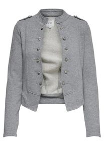 Only, Damen Blazer, Graumeliert