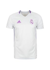 adidas Performance, Herren Trainingsshirt 'Real Madrid', Helllila / Wei&szlig;