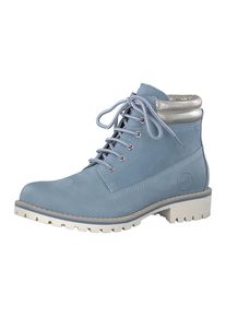 Marco Tozzi, Damen Stiefeletten, Rauchblau / Silber