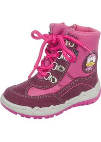 BE MEGA, M&auml;dchen Winterstiefel, Beere / Pink