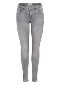 Only, Damen R&ouml;hrenjeans 'Kendell', Grau