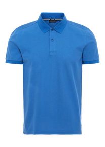 J. Lindeberg J.Lindeberg, Herren Poloshirt 'Troy Clean Pique', Himmelblau