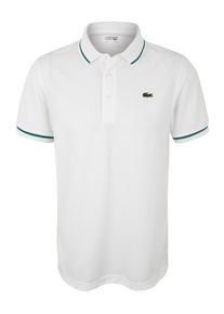 Lacoste Sport, Herren Funktionspiqué, Dunkelgrün / Weiß