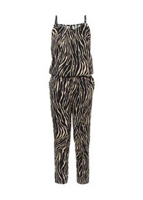 Y.A.S, Damen Jumpsuit, Hellbeige / Schwarz