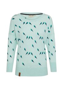 Naketano, Damen Pullover 'Maja', Blau / Mint