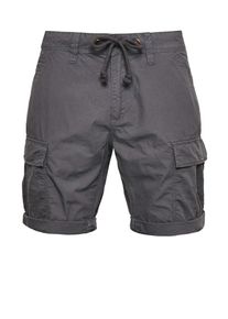 Q/S Designed By, Herren Cargo-Shorts, Dunkelgrau