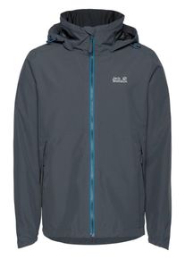 Jack Wolfskin, Herren Funktionsjacke 'Evandale', Himmelblau / Basaltgrau