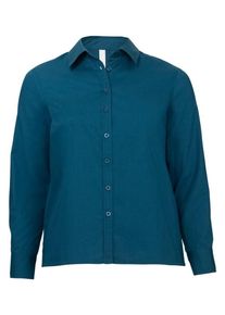 sheego Casual, Damen Bluse, Petrol
