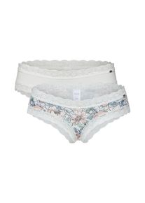 Skiny, Damen Panty 'Sweet Cotton Mix', Mischfarben / Wei&szlig;