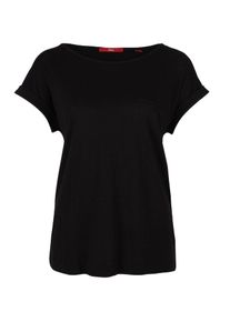 s.Oliver RED LABEL, Damen Shirt, Schwarz