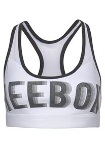 Reebok, Damen Sport-BH 'Hero Brand', Schwarz / Weiß