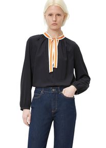 Marc O'Polo Marc O'Polo, Damen Bluse, Schwarz