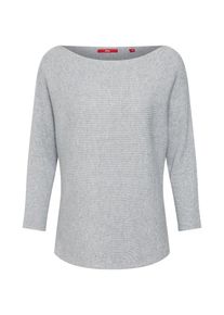 s.Oliver RED LABEL, Damen Pullover'PULLOVER LANGARM', Graumeliert