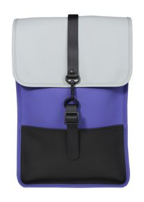 RAINS, Damen Rucksack 'Backpack Mini', Grau / Lila / Mischfarben / Schwarz