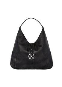 Silvio Tossi, Damen Lederhand- und Schultertasche, Schwarz