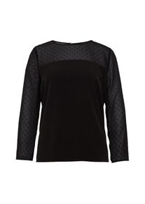 Tom Tailor Denim, Damen Blusenshirt, Schwarz