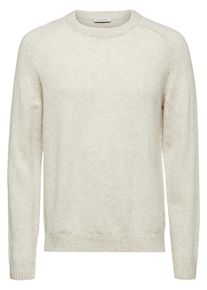 Selected Homme, Herren Strickpullover, Wei&szlig;