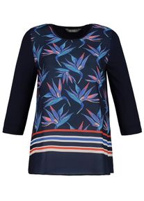 Ulla Popken, Damen Shirtbluse, Flieder