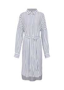 ECOALF, Damen Kleid 'GINA DRESS', Indigo / Weiß