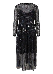 Y.A.S, Damen Kleid, Schwarz