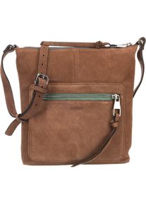 Esprit, Damen Umhängetasche 'Pia', Braun