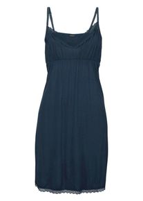 Lascana, Damen Negligee, Blau