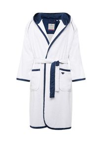 Tom Tailor, Damen Bademantel, Blau / Weiß
