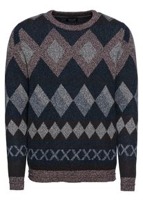 Jack & Jones JACK & JONES, Herren Pullover 'JPRWEST KNIT CREW NECK', Basaltgrau