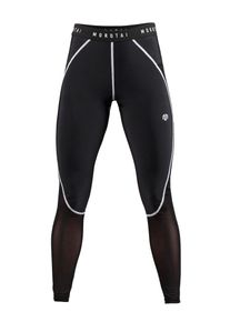 MOROTAI, Damen Sport-Leggings 'Performance Dual', Schwarz / Wei&szlig;